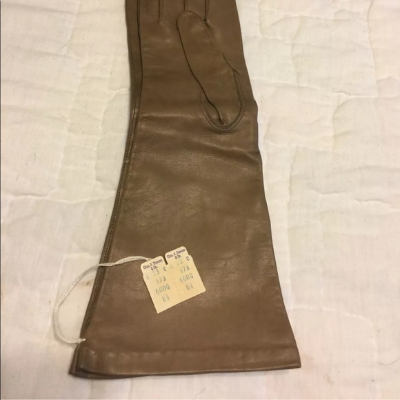 Chas a Stevens vintage leather gloves 5 - Picture 4 of 5